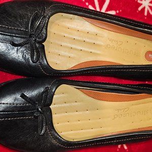 Clarks Structured flats